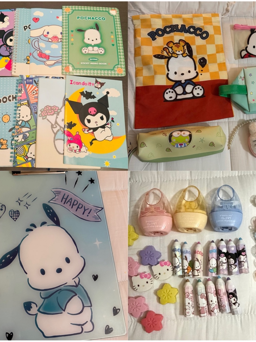 Sanrio Stationery & Accessories Bundle